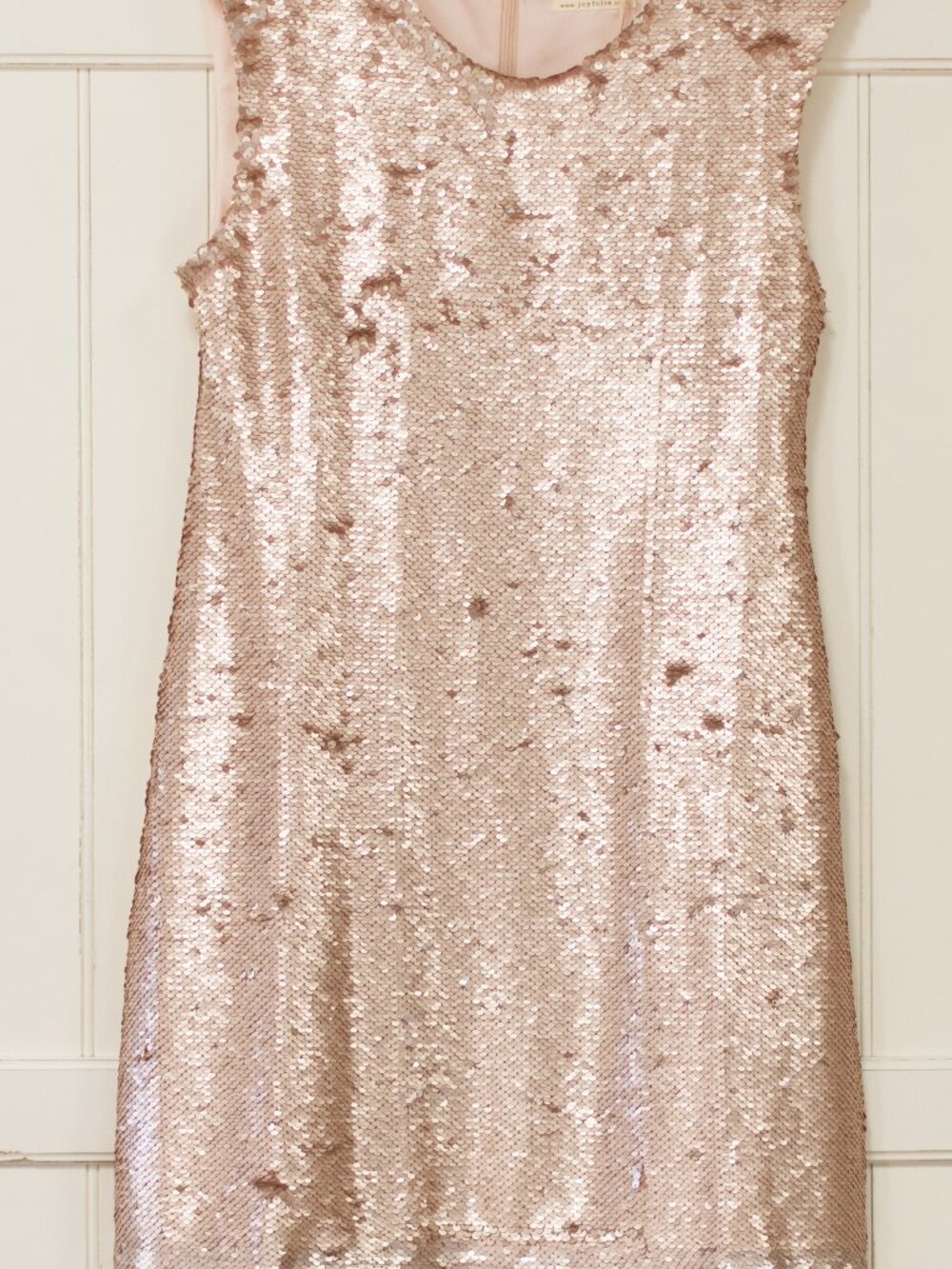 Joyfoile neve rose gold sequin bling party dress sparkle y2k girls 14